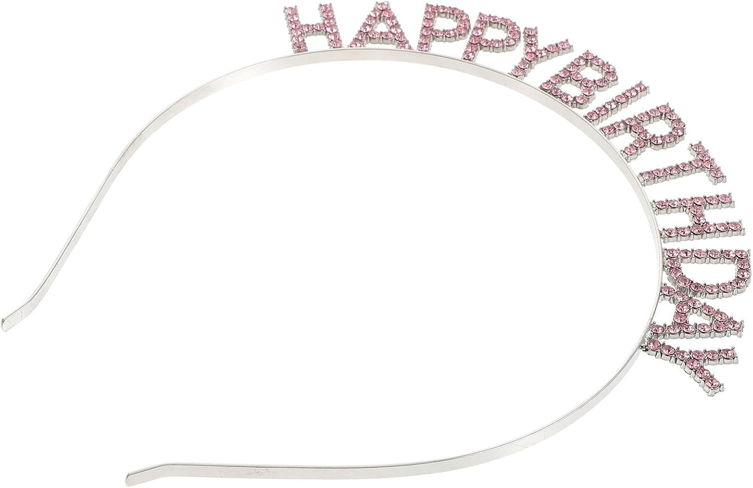 WOFASHPURET Creative Birthday Hair Hoops for Unique Photo Props Happy Birthday Hair Accessories Comfortable Eye-Catching Headband for Birthday Parties image number 2