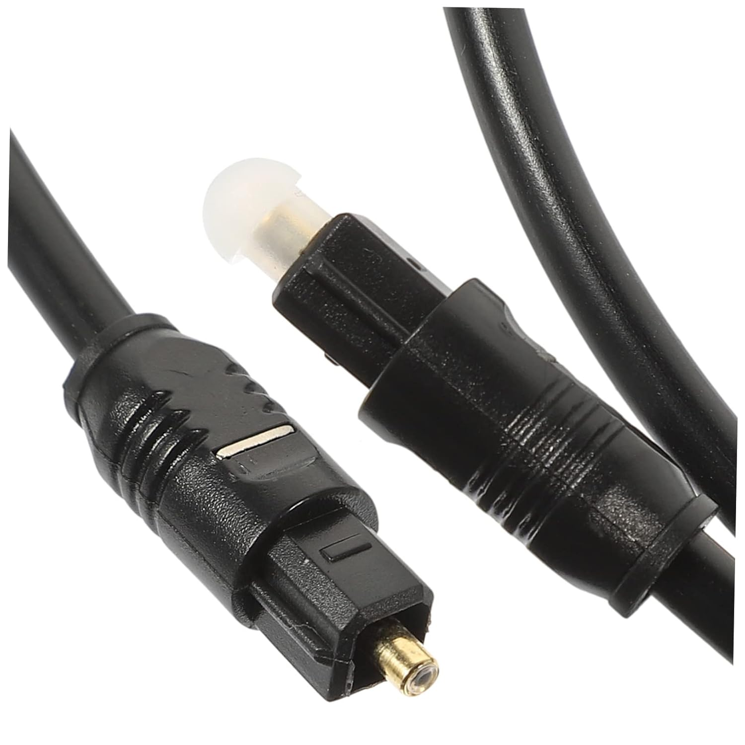 HOMSFOU 2Pcs 1.5M Optical Audio Cable Digital Optical Cable for Tv and Home Theater, Male to Male Fiber Optic Audio Cord Compatible with DVD, Cd, and Game Console Connections image number 6