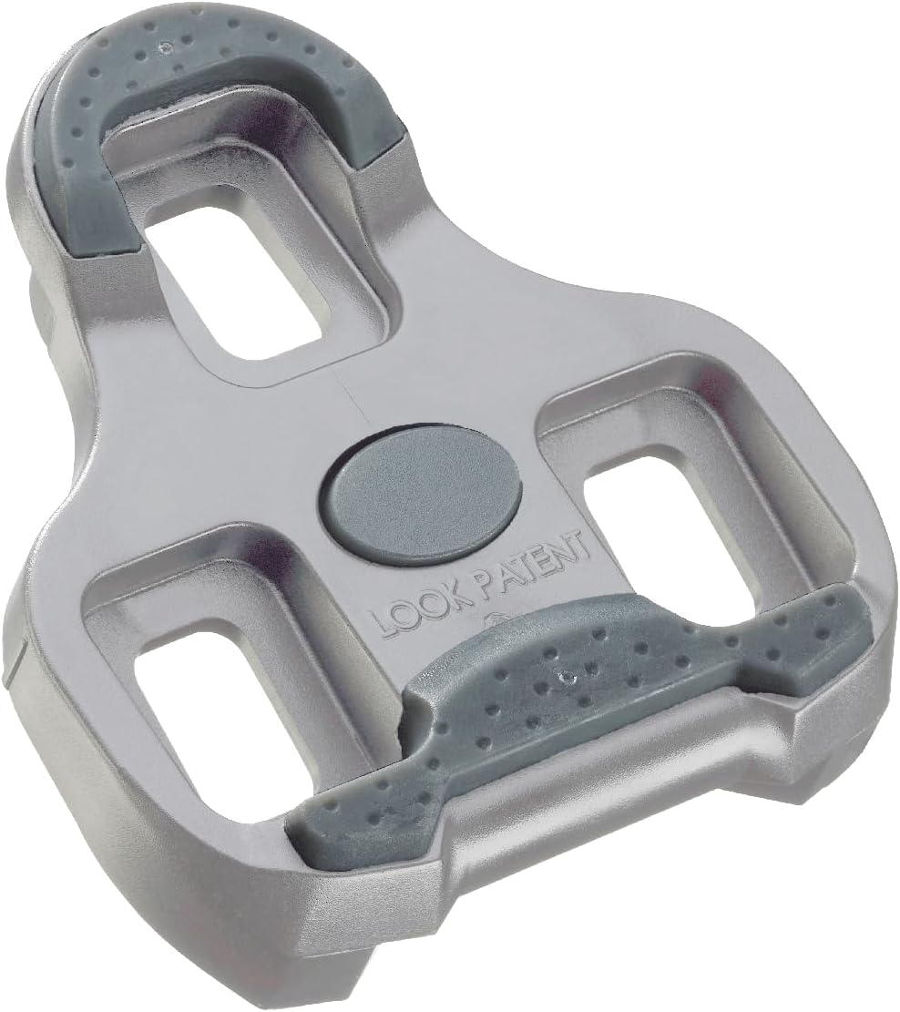 LOOK Cycle - KEO Grip Cycling Cleats with Memory Positioner Function - Compatible with All Pedals on the Market - Anti-Slip TPU Surface