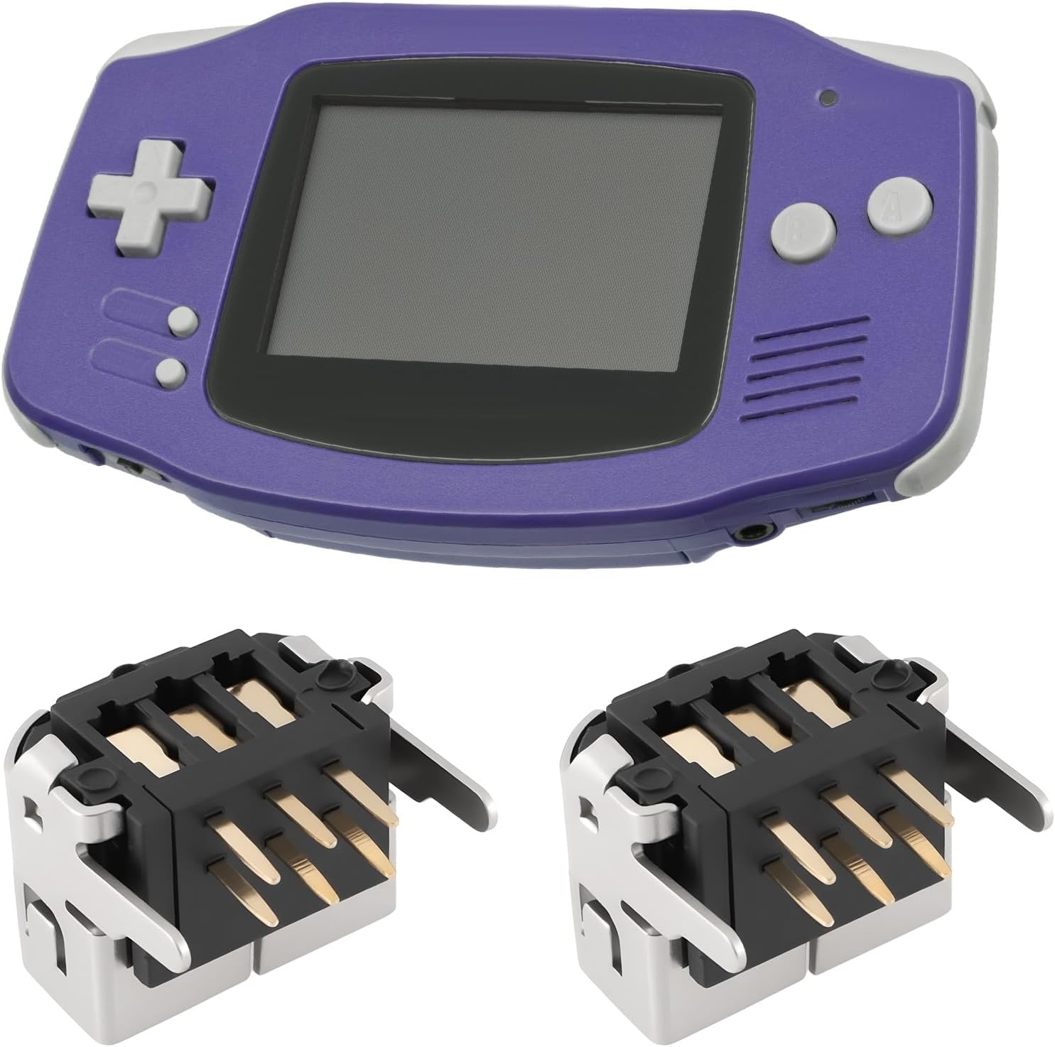 OTOTEC 4PCS Player Link Port Connector Plug Compatible with Nintendo Gameboy Advance GBA Player image number 1