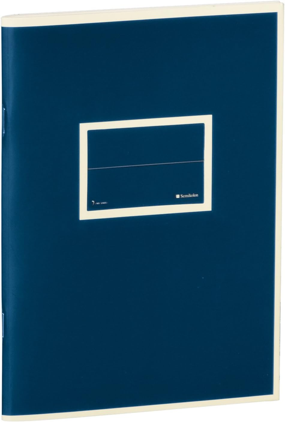 Semikolon A5 Lined Exercise Book, Marine