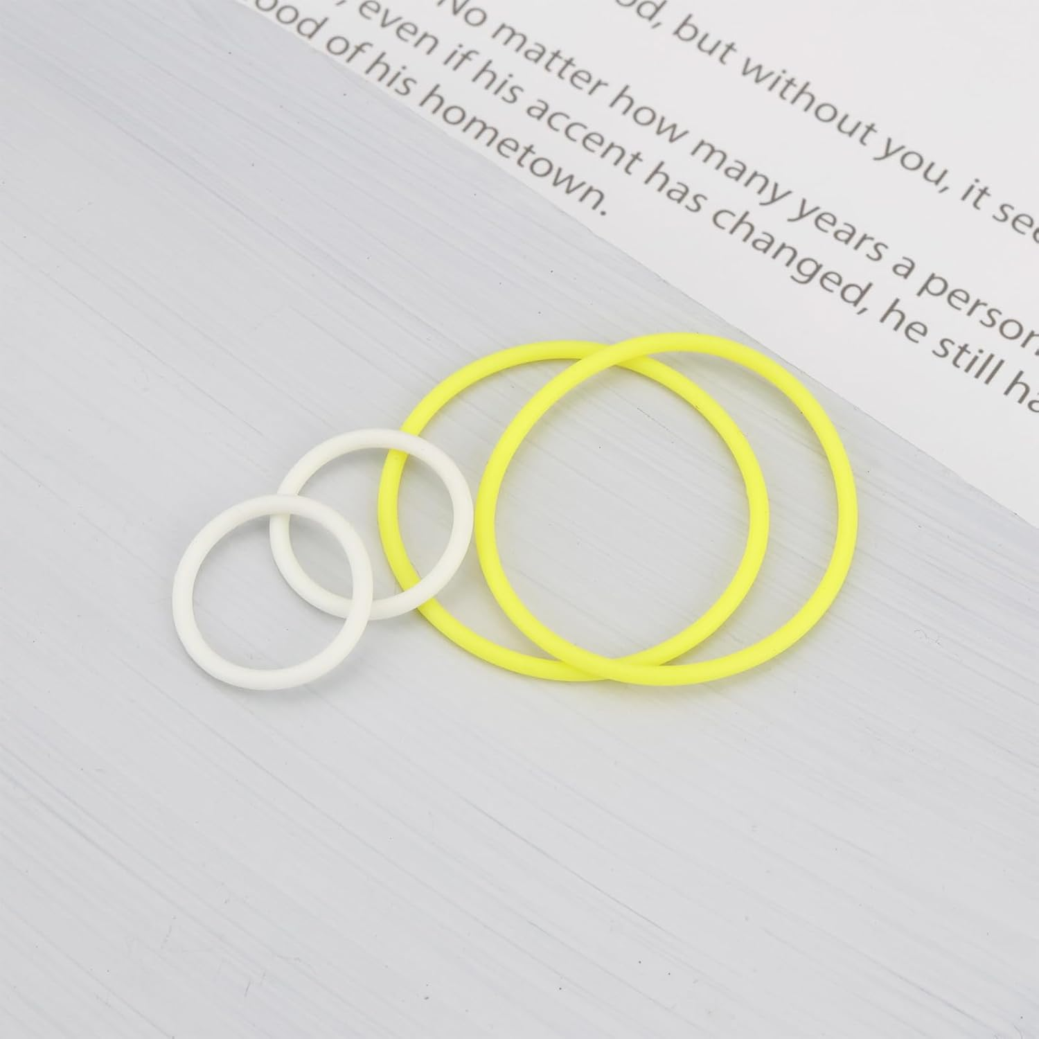 Be in Your Mind 20Pcs Clamping Building Blocks Kit Belt Rubber Band 2X2 3X3 4X4 5X5 Building Block Bricks Rubber Bands Compatible with  85543 85544 85545 85546 Sets image number 6