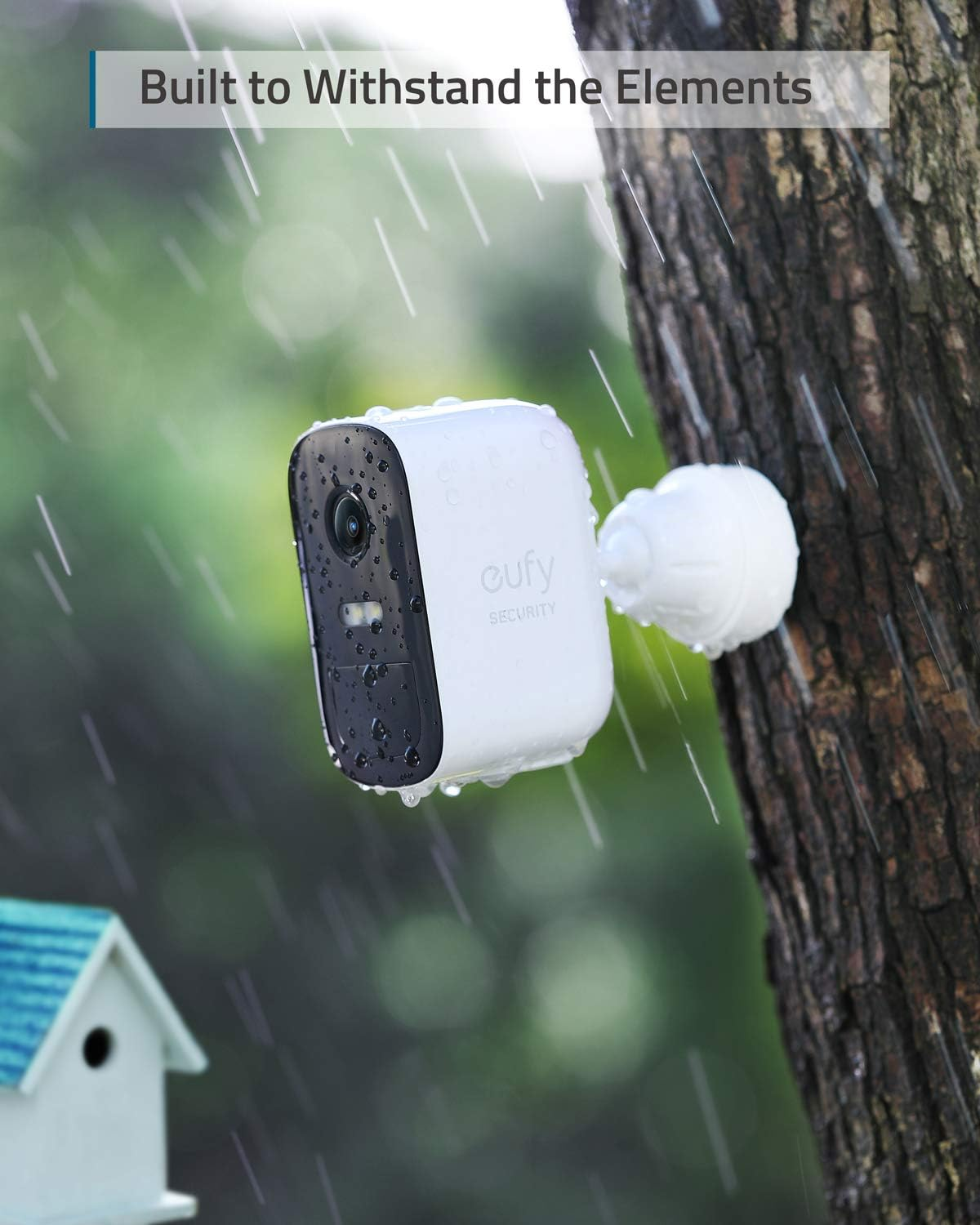 Eufy Security Eufycam 2C Pro 4-Cam Kit Security Camera Outdoor, Wireless Home Security System with 2K Resolution, Homekit Compatibility, 180-Day Battery Life, IP67, Night Vision, and No Monthly Fee