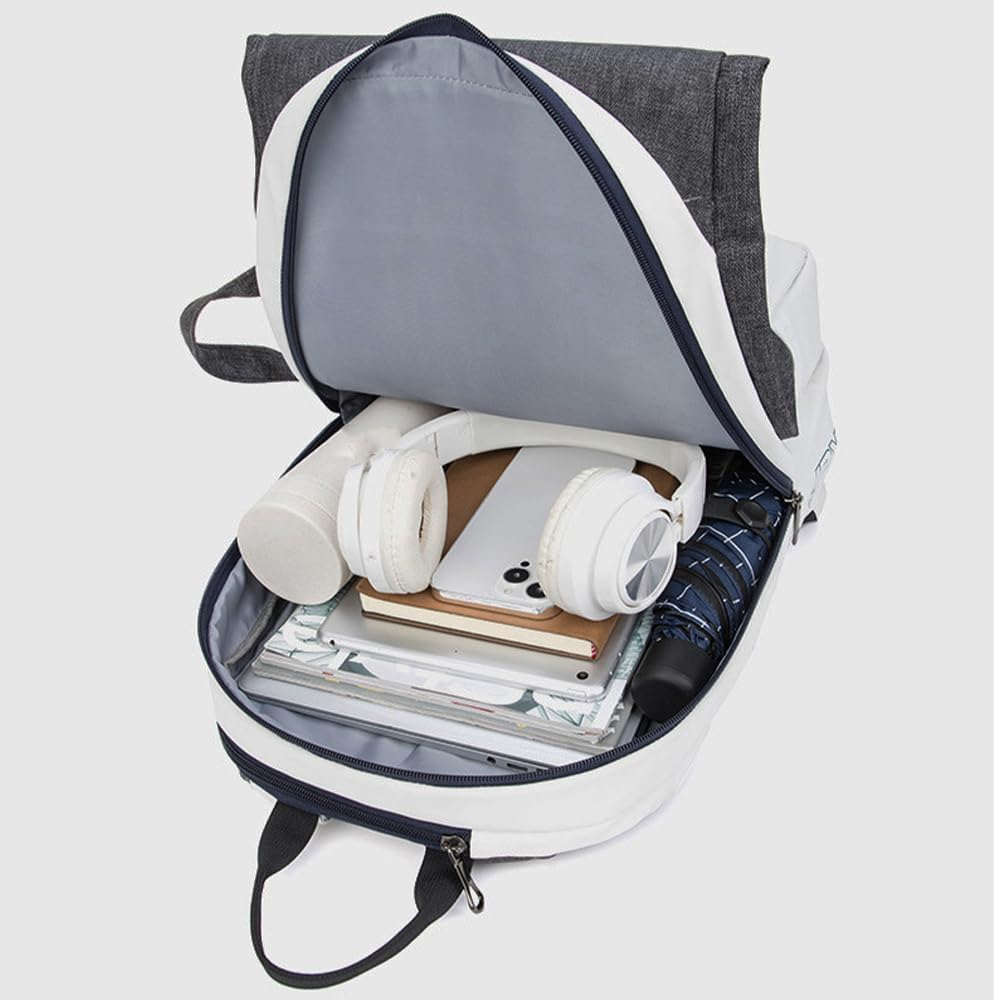 MTSDM Tennis Racket Backpack, Tennis Backpack, Tennis Bag Backpacks, White Badminton Sports Bags, Tennis Bag Holds 2 Rackets, Professional Tennis Bags image number 1