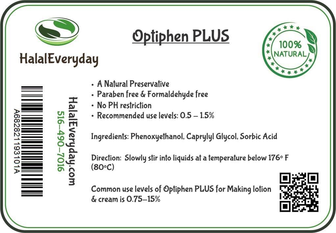 Optiphen plus - Optiphen + Water Soluble and Very Gentle Preservative 4 Oz image number 1