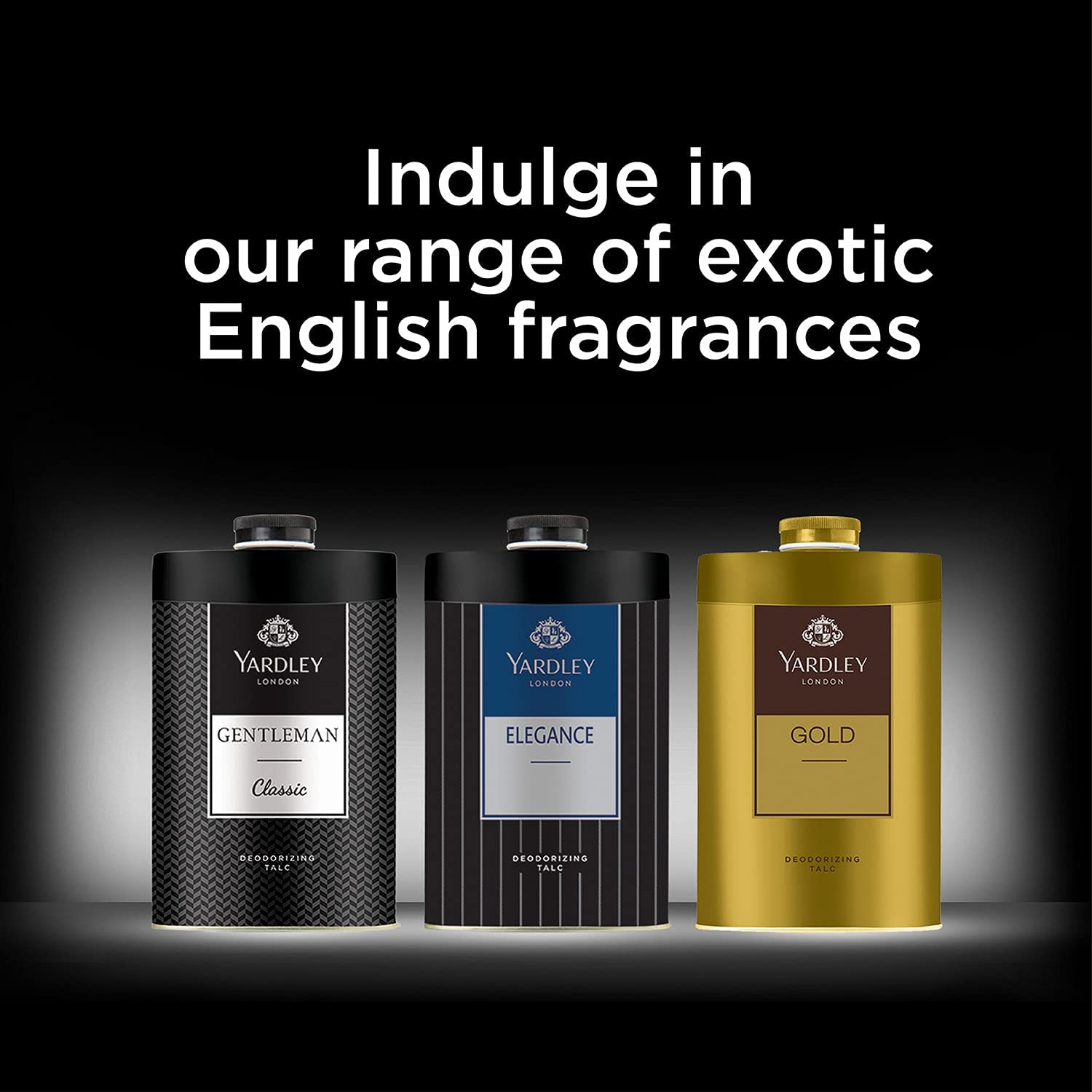 Yardley London - Elegance Deodorizing Talc for Men, 250G