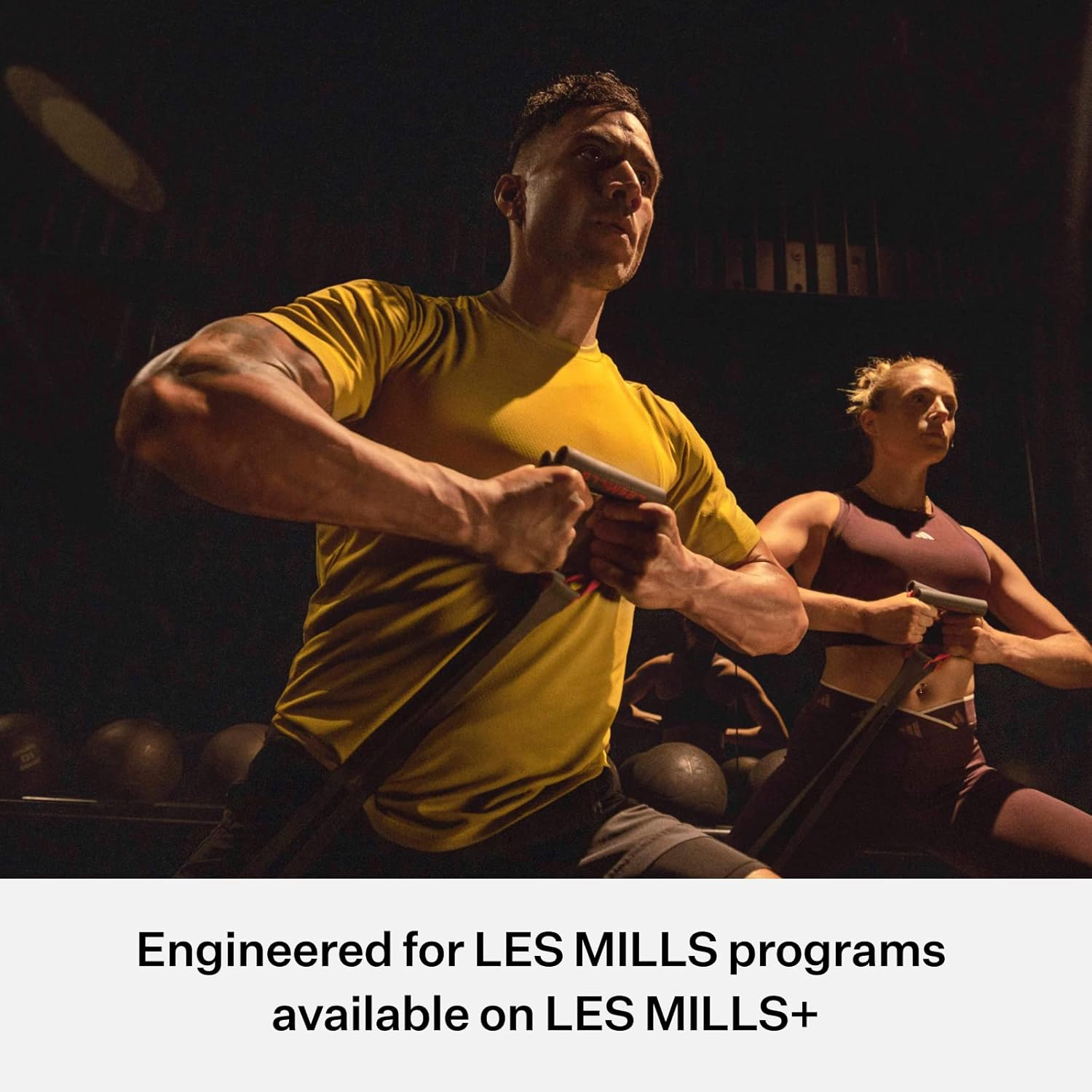 Les Mills&trade; Resistance Band for Any Workouts with Pull up Bands, Booty Bands and Pilates Flexbands image number 5
