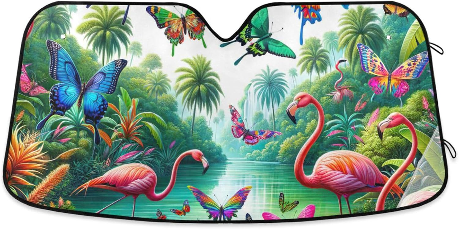 Strawberries Print Car Windshield Sunshade Automotive Window Sunshades Protect Your Car