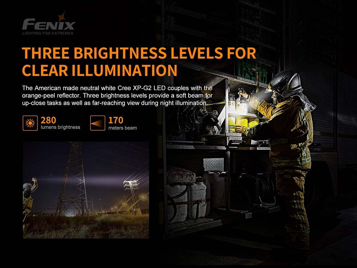 Fenix WF30RE 280 Lumen Intrinsically Safe Torch, ATEX, Iecex, CSA Certified for Zones 1,2,21 & 22, IP68 Water and Dust Proof Rated image number 5