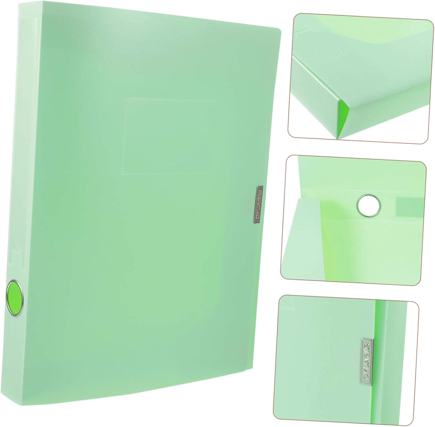 NUOBESTY File Box Document Folder Storage Box Office Supply Paper Organizer Desk Accessory image number 6