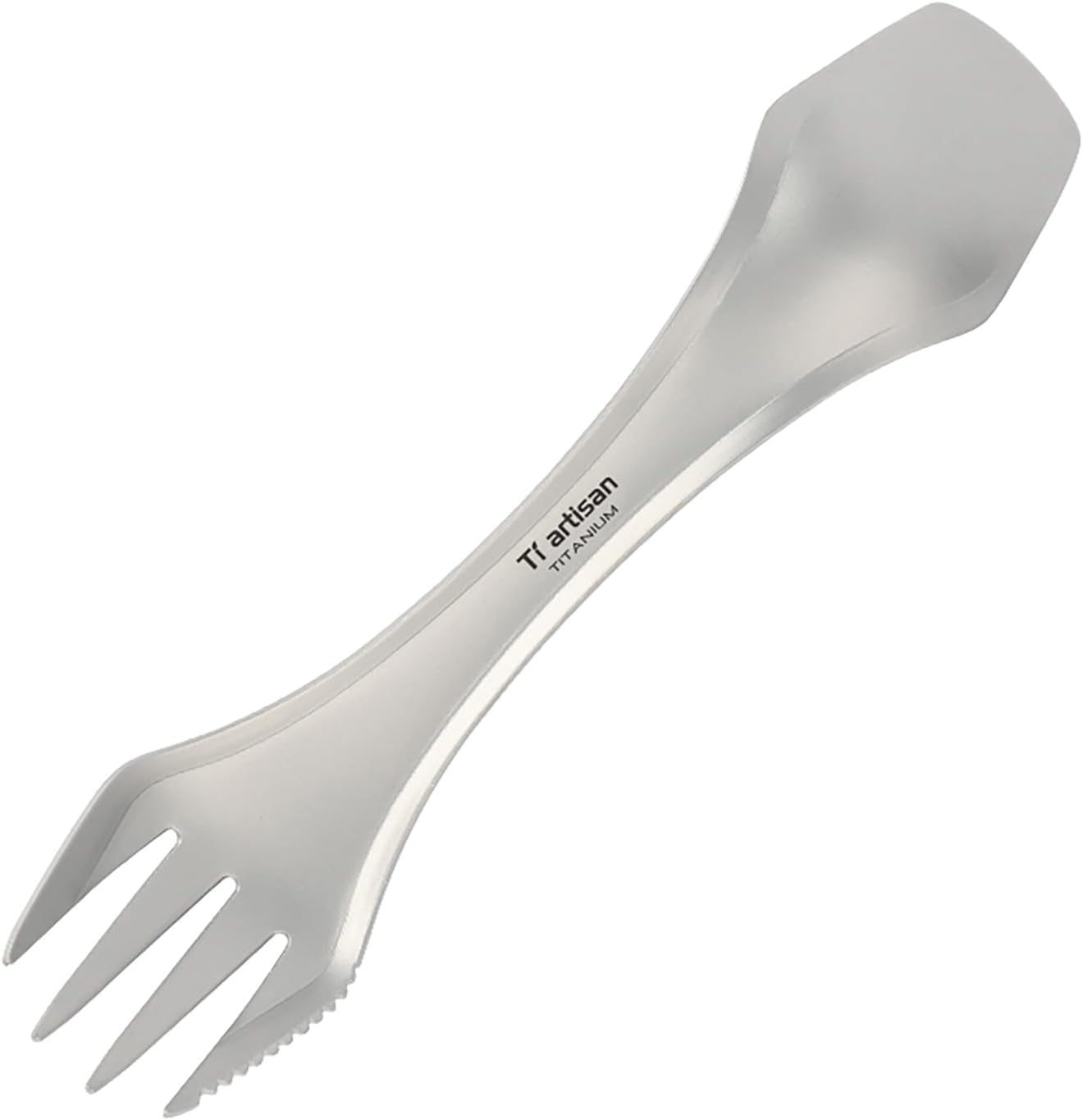 Tiartisan Titanium Spork Camping Spoon Fork Knife Combo Reusable Travel & Camping Utensils image number 6