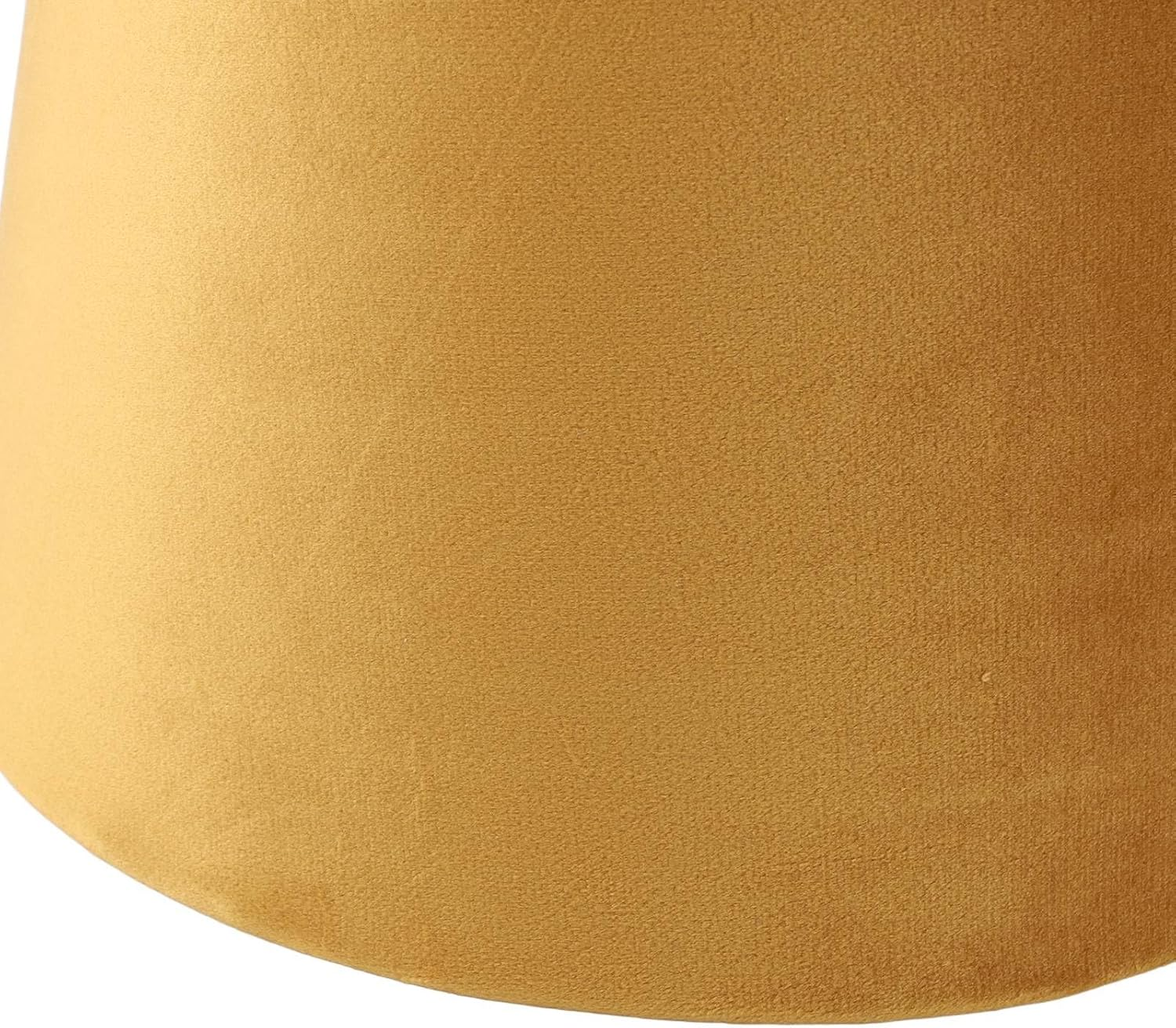 Generic Fabric Lampshade, E27 E14 Velvet Conical Lampshade Lamp Shade Easy Installation Decorative Lamp Replacement for Table Bedside Floor Lobbies Bedrooms Studies (Gold) - Blue image number 3