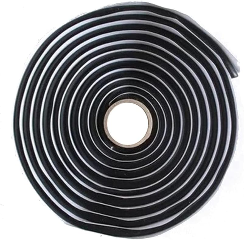 4M Butyl Rubber Glue Sealant Roll Car Door Headlight Retrofit Sealing Seal Strip image number 6