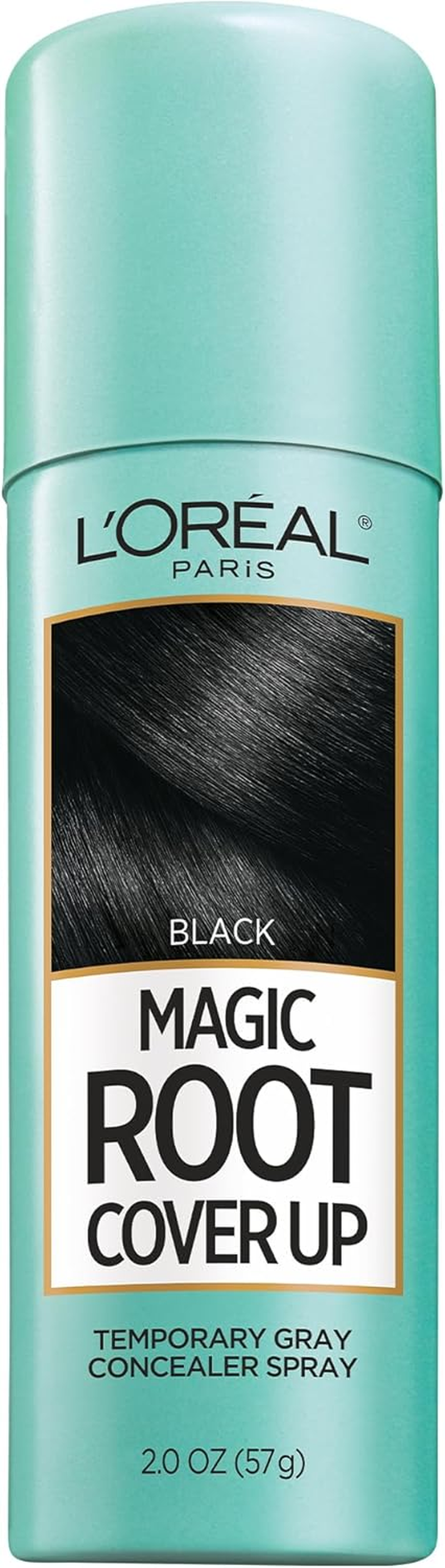 L'Oreal Paris Magic Root Cover up Temporary Gray Concealer Spray, Black, 57G image number 5