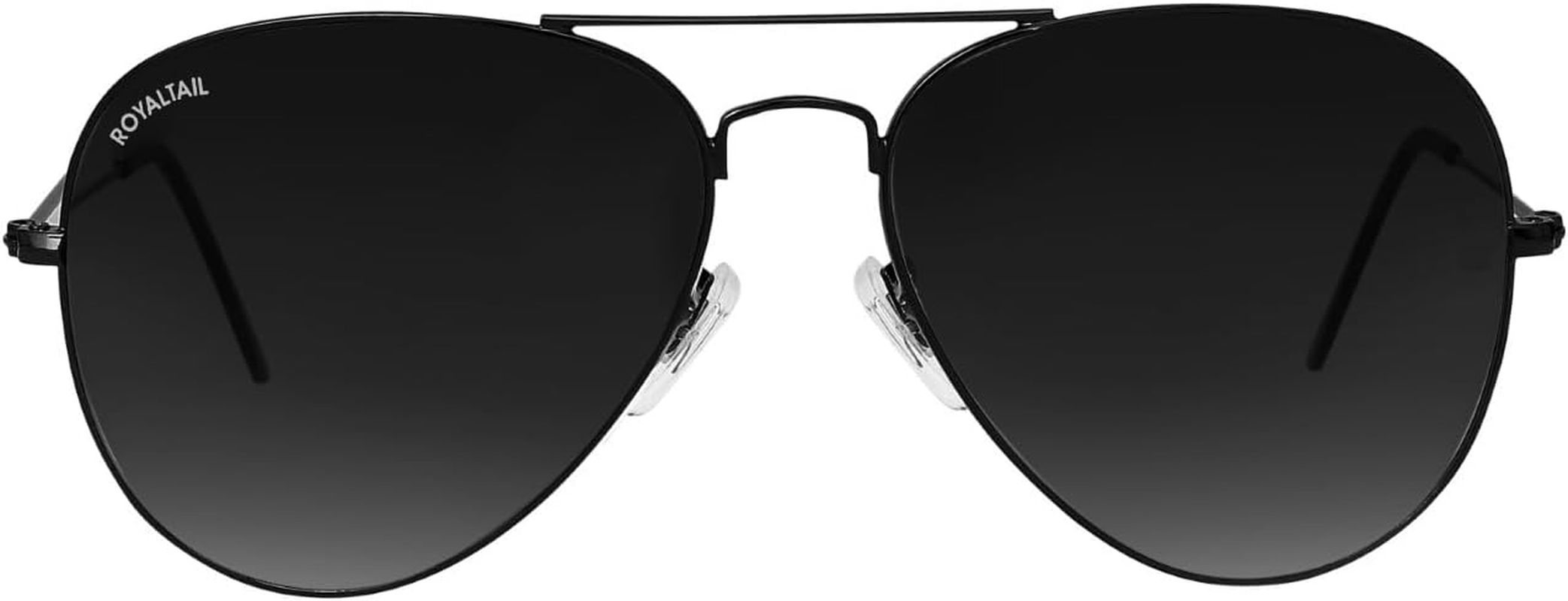 Royaltail Aviator Sunglasses Pilot Shape Unisex Square 100% UV Protected | for Men & Women | for Eye Protection, Safety, Party, Styling & Driving