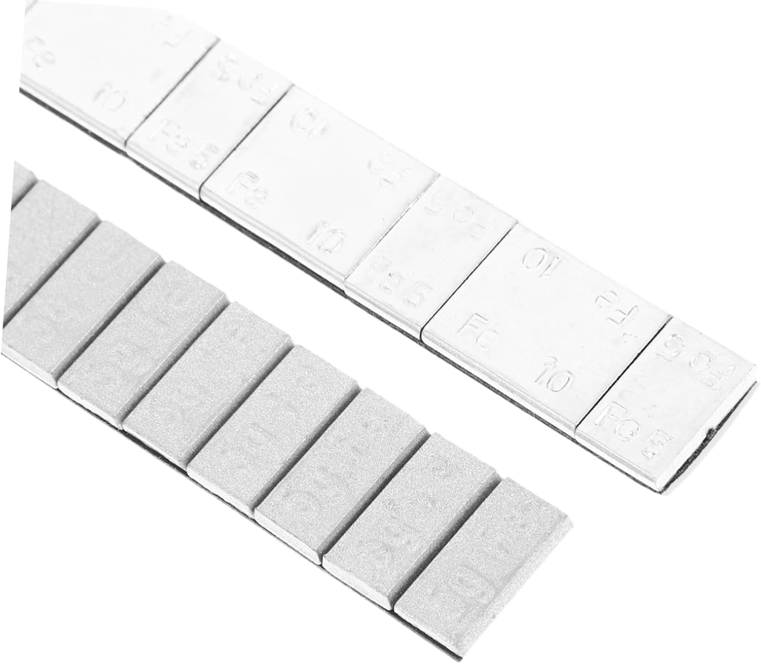 COSMEVIVI Car Wheel Balance Weight Blocks 7-Strips Pack Adhesive Heavy Duty Tire Weights Vehicle Tire Replacement Accessories for Automotive Tyres and Wheels image number 2