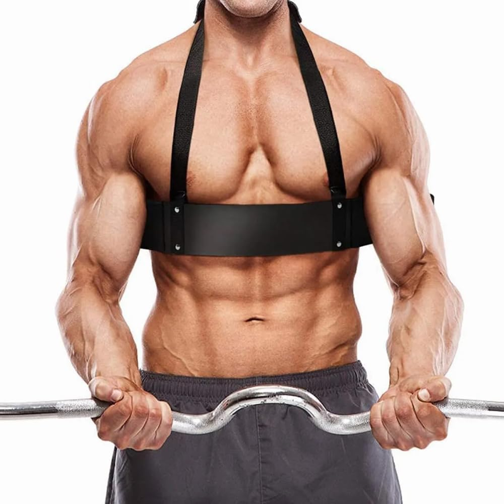 Adjustable Arm Blaster for Biceps & Triceps - Enhanced Curl Bar Support Isolator for Weightlifting, Bodybuilding, and Muscle Building - Perfect for Dumbbells & Barbells, Arm Weights Strength Workout image number 5