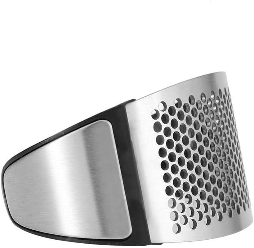Stainless Steel Garlic Press Crusher Squeezer Masher Home Kitchen Mincer Tool -Proof Dishwasher Safe image number 4