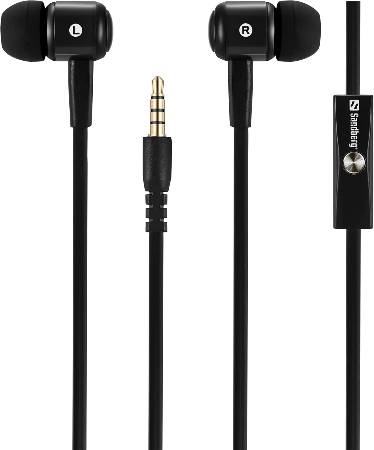 Sandberg Speak'N Go In-Earset Headset with Black Microphone