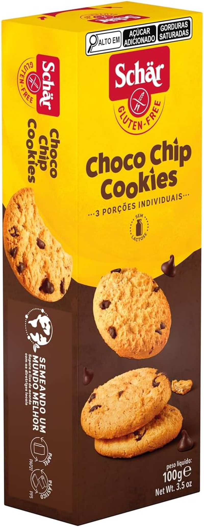 Schar Choco Chip Cookies, 100Gm image number 2