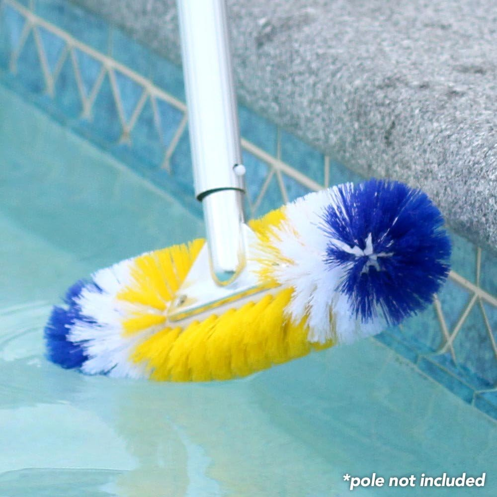 Blue Torrent Brush (12 Inches, Yellow/White/Blue) image number 5