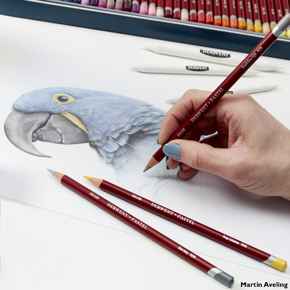 Derwent Pastel Pencils, Drawing & Writing, Set of 36, Ideal for Blending & Colouring, Professional Quality, 0700307 image number 3