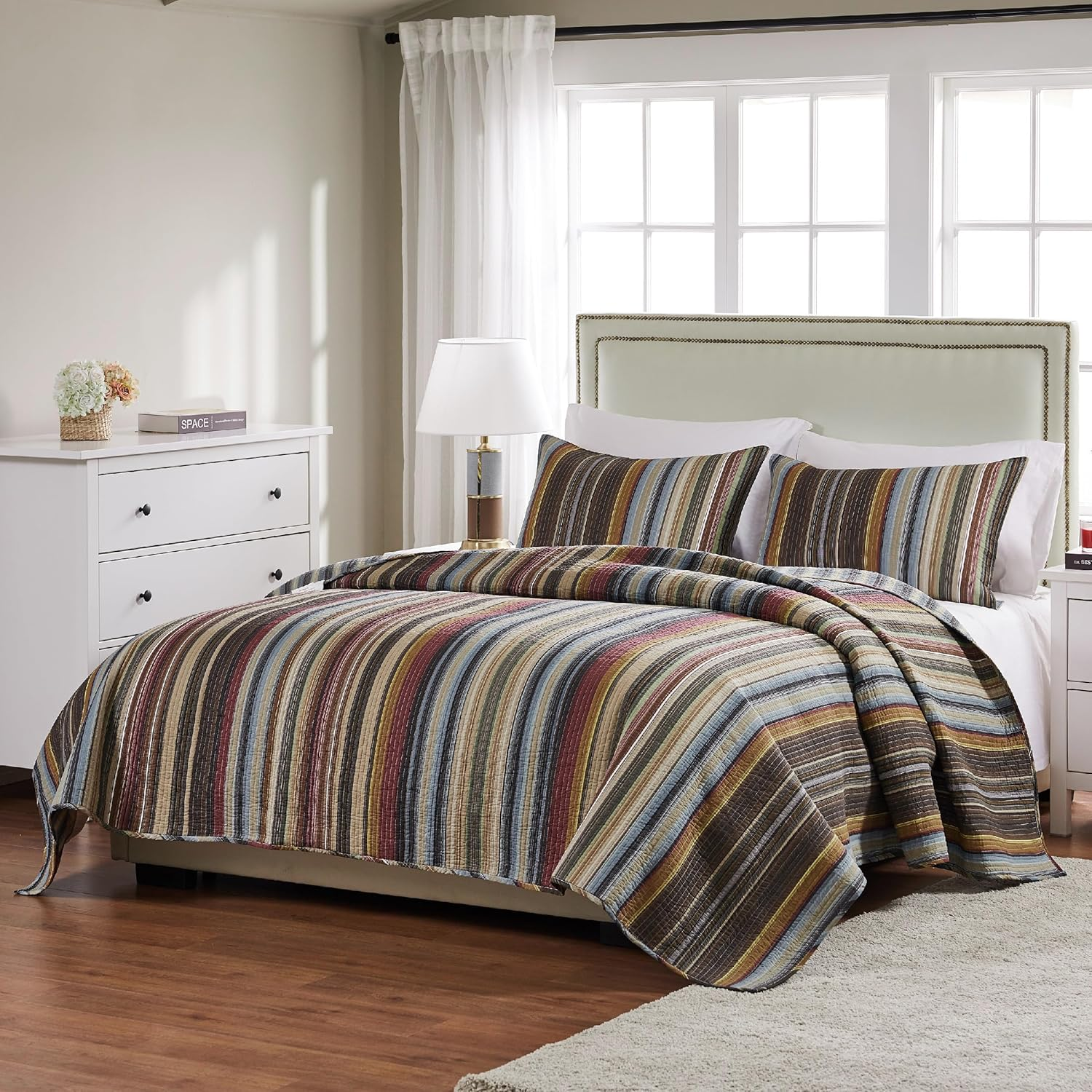 Greenland Home Fashions Durango Quilt Set image number 2