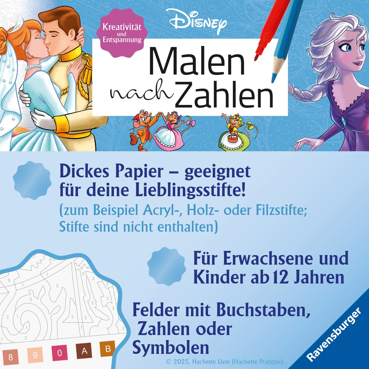 Disney - Malen Nach Zahlen: Love Stories image number 6