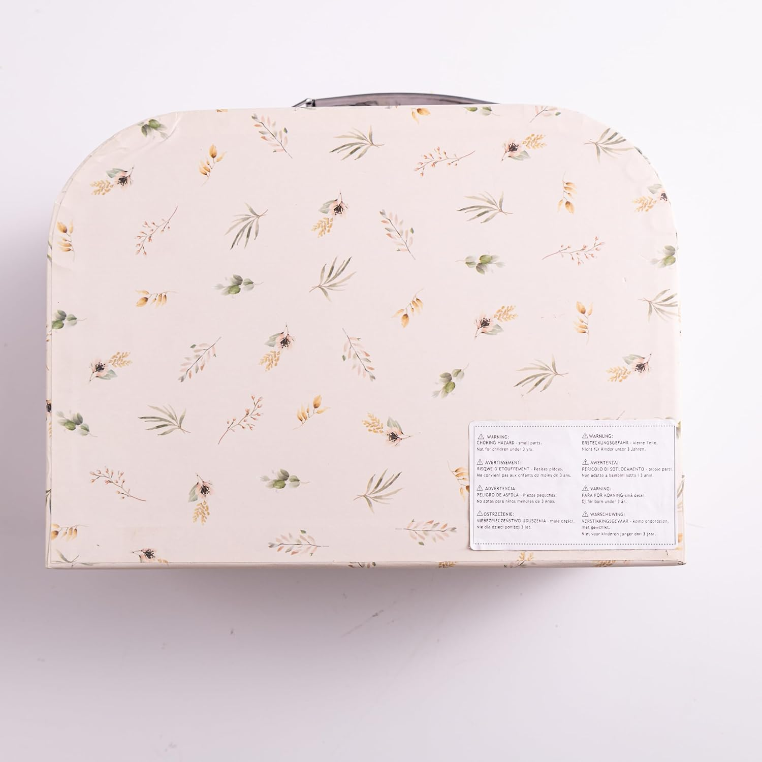 Promise Babe Baby Gift Set Newborn Shower Birth Gifts for Boys Baby Party Bath Towel Milestone Baby Blanket Romper Socks Child Wood Crocheted Elephant Rattle Toy Photo Requisite (For Boy) image number 4