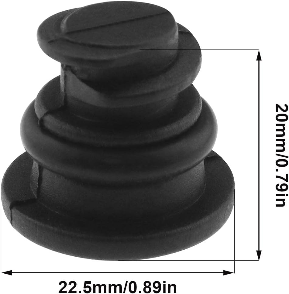 VGOL 4PCS Oil Drain Plug No Leak 06L103801 Compatible with Golf 7 A1 A3 A4 A5 A6 A7 Q2 Q5 Q7 Karoq Kodiaq Octavia Rapid Superb Yeti Automotive Parts