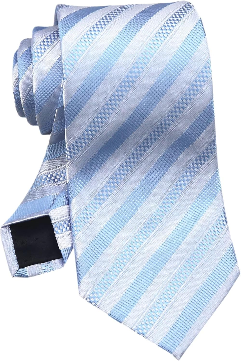 Rosiika Men'S Striped Ties Polka Dots Formal Designer Wedding Groomsmen Neckties 3 Inch