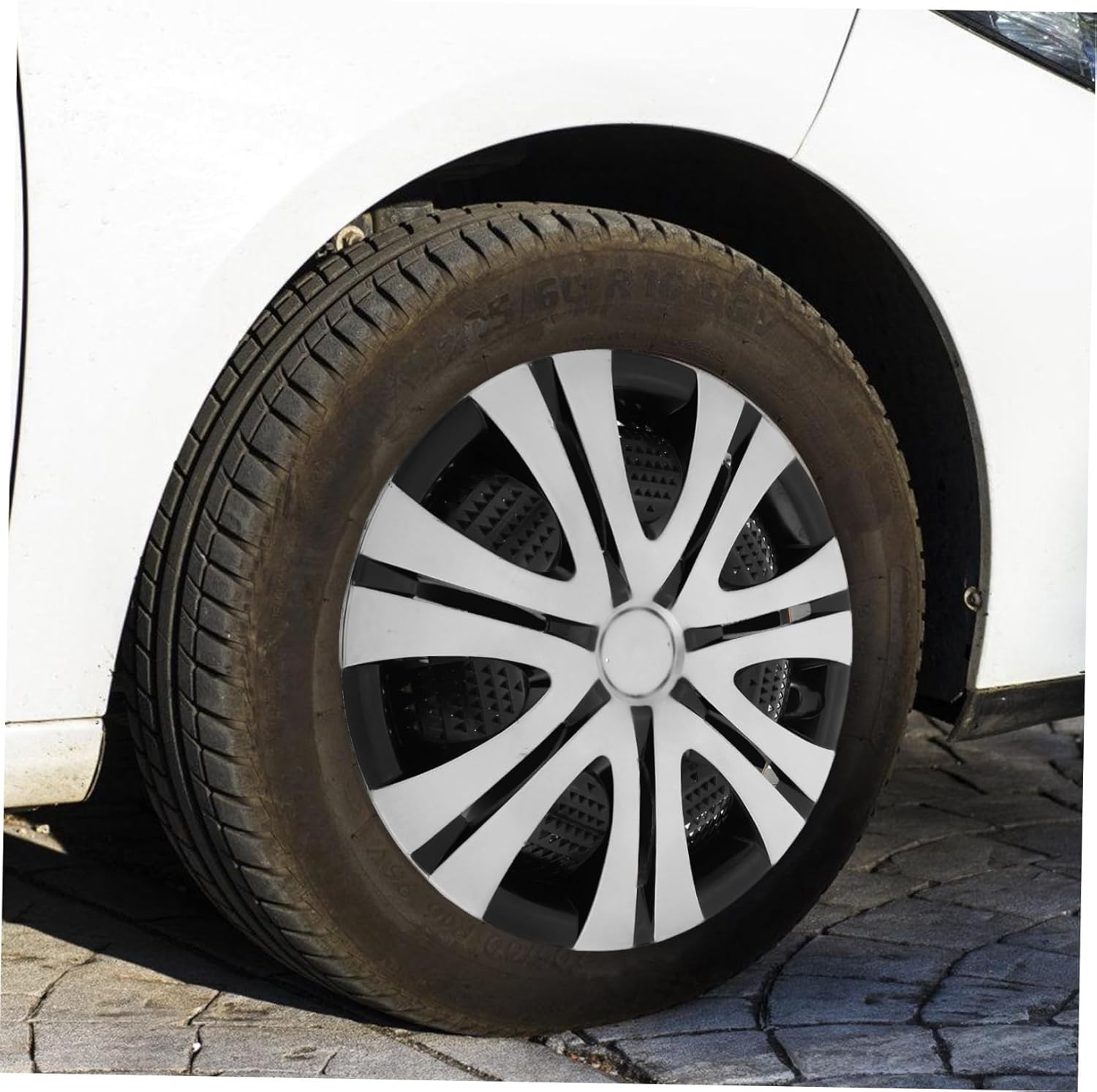 GANAZONO Car Wheel Hub Caps Stylish for Your Wheels Easy Installation Design for Vehicle Decoration and Rim Cover Accessories image number 2