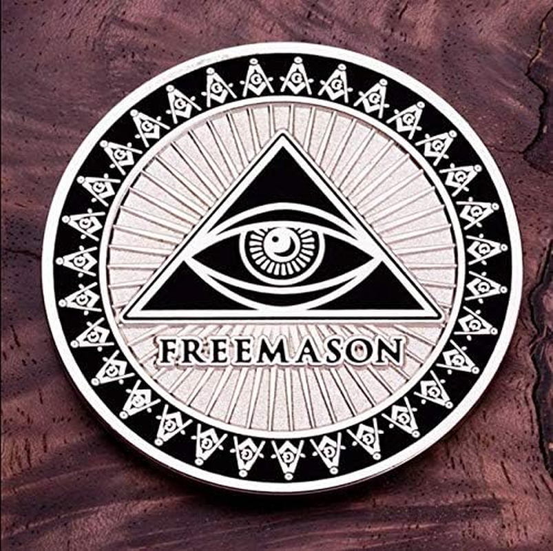 Freemason Shiny Nickel Coin image number 5