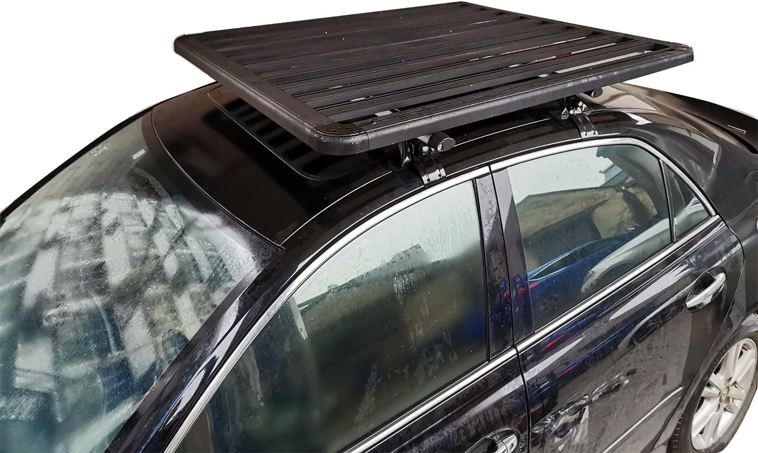 Extra Thick Heavy Duty 160X100Cm Car Roof Rack Aluminium Flat Tray Universal Carrier Ulock image number 2