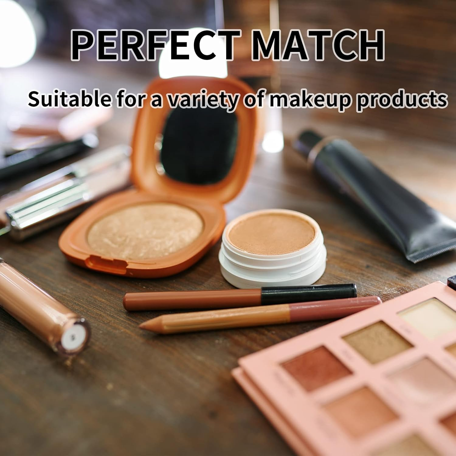 YAFIYGI Loose Powder Brush Large Pink Powder Foundation Brush Flat Arched Perfect for Blending Liquid,Concealer, Powder,Buffing and Flawless Cream image number 4