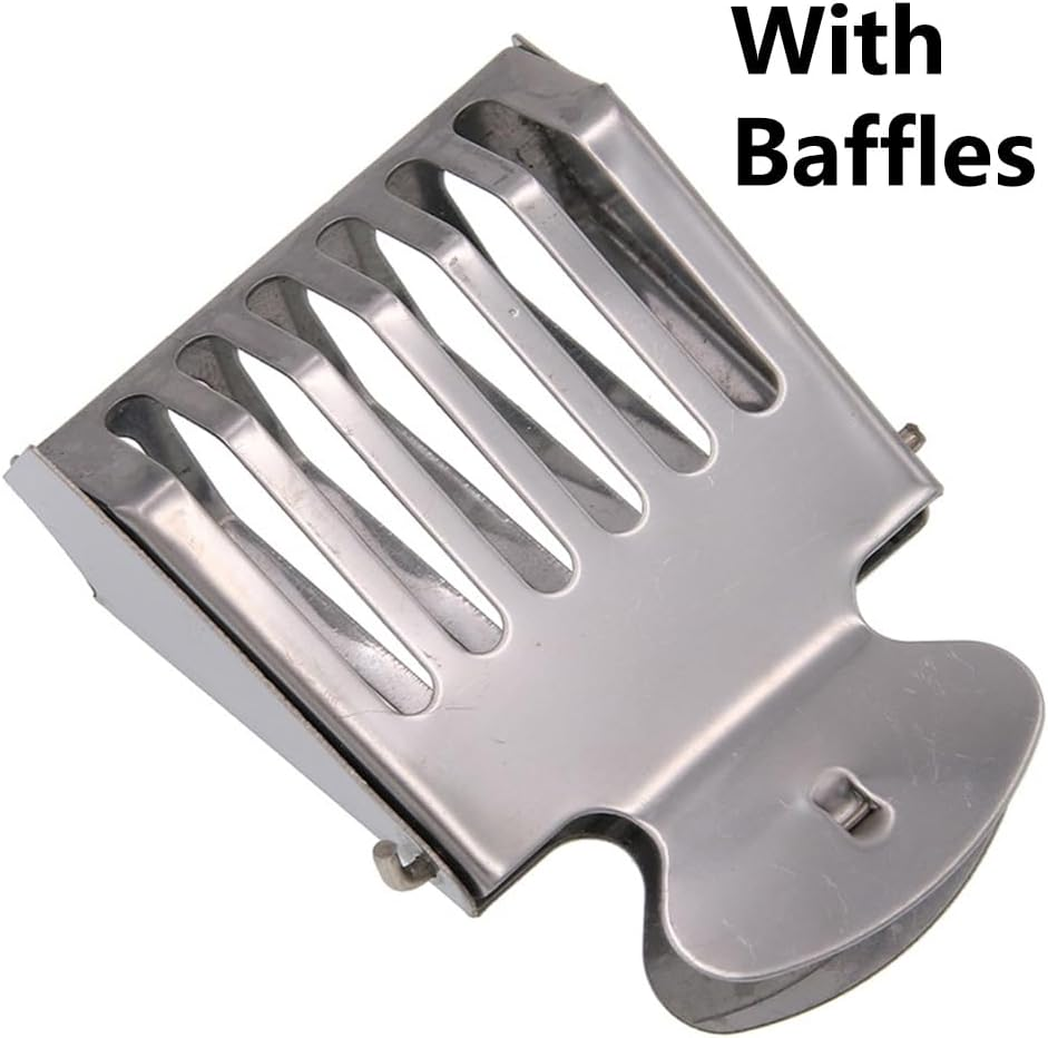 Sagasave 6 Pcs Queen Bee Catcher Clips, Stainless Steel Catcher Trap Box Queen Bee Cage Clips, Beekeeping Tool for Beekeepers image number 1