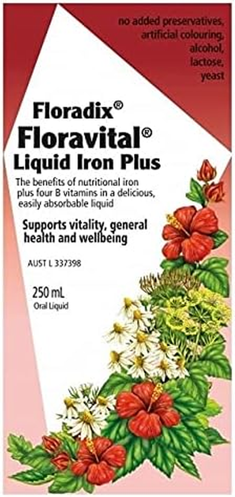 Floradix-Iron Liquid Herbal Extract 250Ml