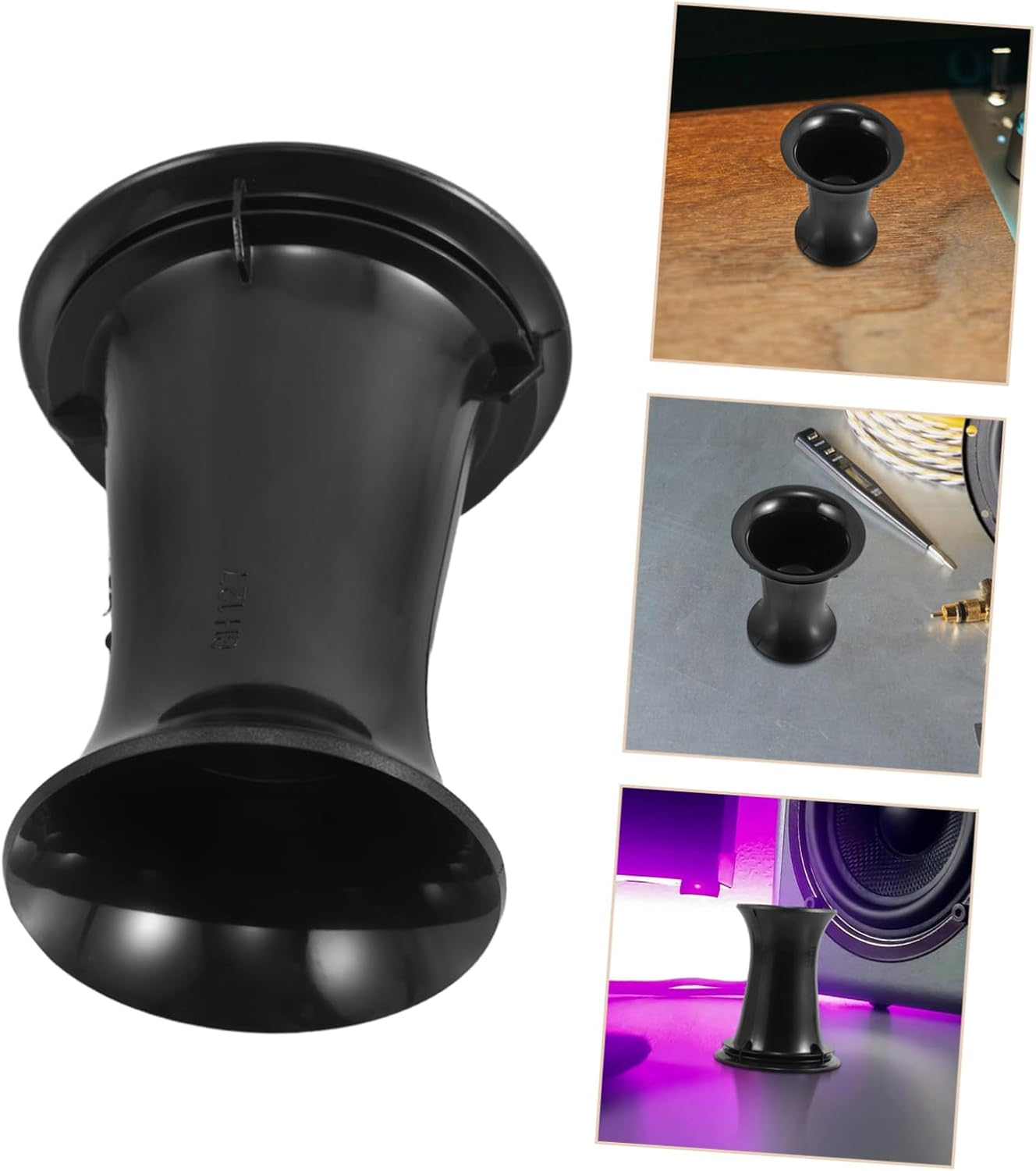 Bass Reflex Port Tube for Speakers Optimized Audio Direction Clearer Sound DIY Speaker Parts for Enhanced Bass Quality image number 4