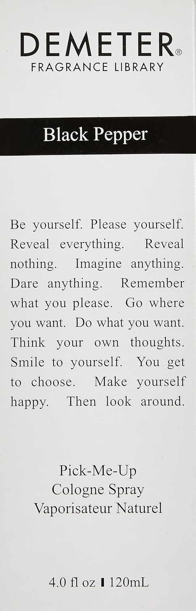 Demeter Black Pepper by Demeter for Women - 4 Oz Cologne Spray, 120 Ml image number 2