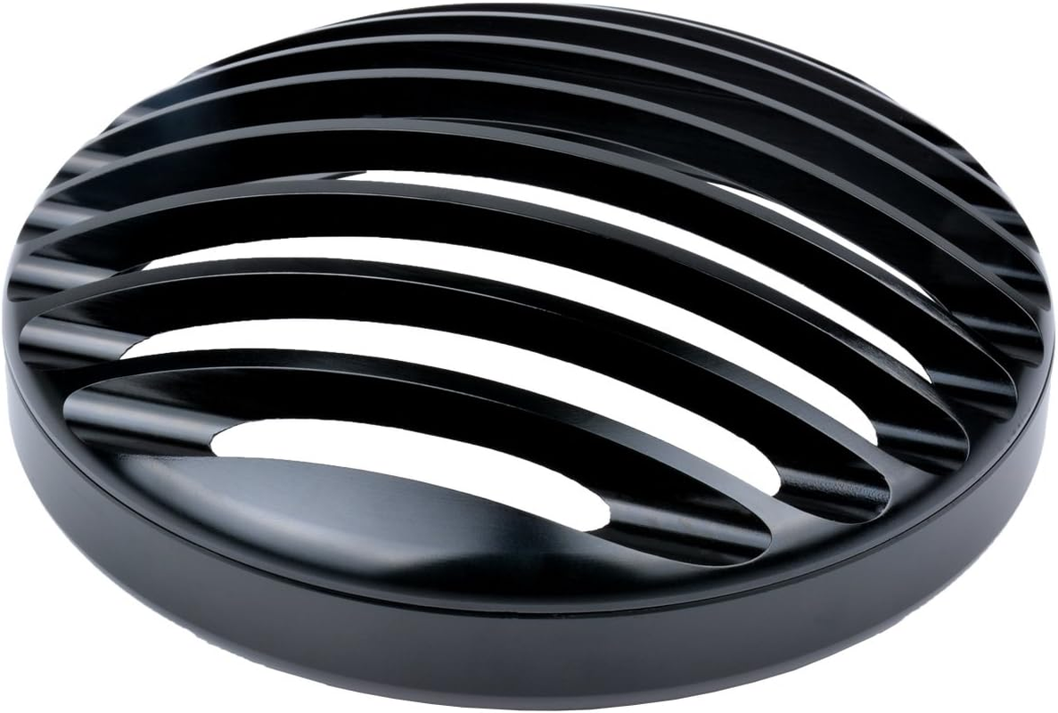 TUINCYN Motorcycle 5 3/4 Inch Headlight Grille Head Lamp Cover Mask for Harley-Davidson Dyna Super Glide Custom FXDC Low Rider Street Bob FXDB Super Glide Wide Glide image number 2