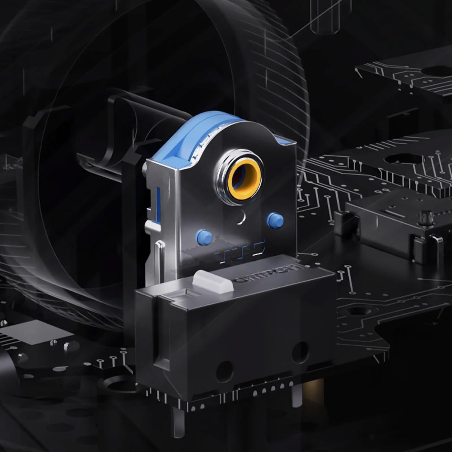 MCHOSE K7 Ultra Wireless Esports Gaming Mouse with Magnetic Charging Dock, PAW3950 Optical Sensor, Dual 8K Polling, 42K DPI, 59G Lightweight, 5 Programmable Buttons, 130 Hr Battery (Black) image number 5