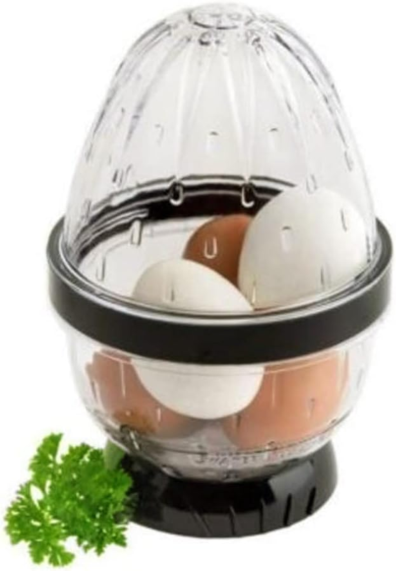 EZ EGGS Hard Boiled Egg Peeler, 5 Egg Capacity &ndash; Handheld Specialty Kitchen Tool Peels Egg Shells in Seconds (As Seen on TV) image number 4