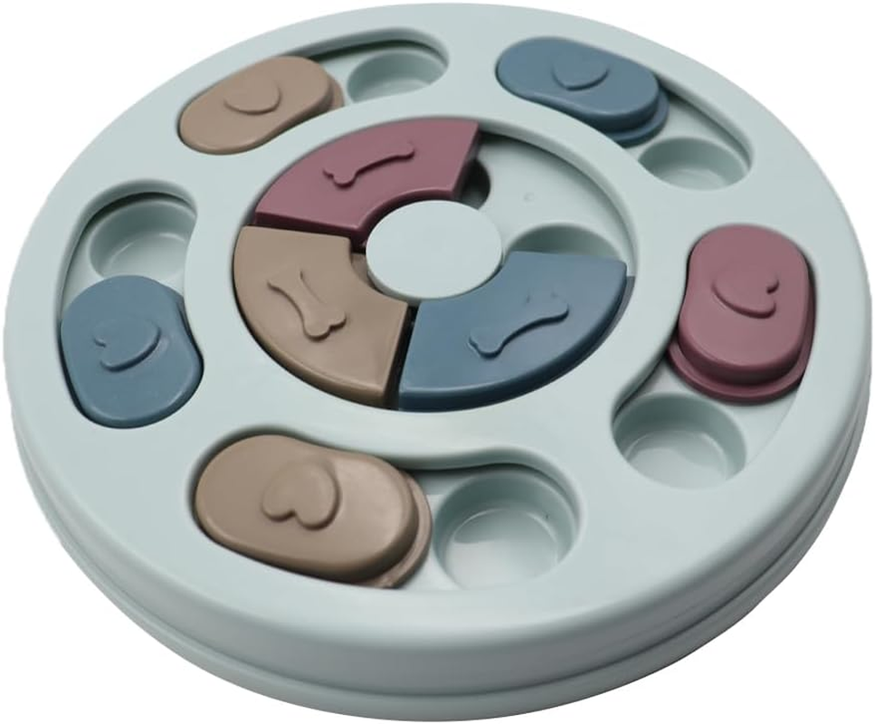 CENPEK Dog Puzzle Game Feeder Dog Game Education Intelligence Dog Puzzle Game Dog Game with Non-Slip Slow Feeder Puzzle Bowl for Puppies Pets image number 1
