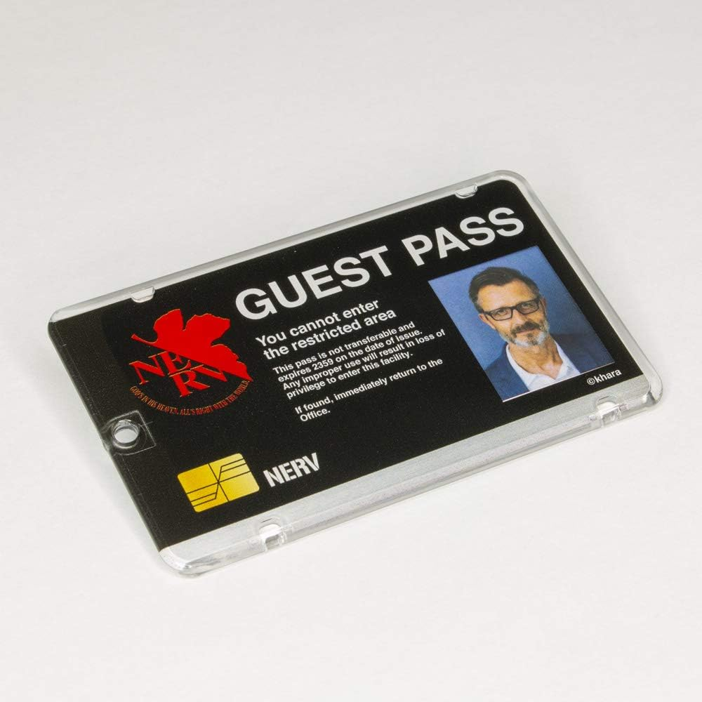 Evangelion NERV Acrylic Pass Case (Type A) image number 2