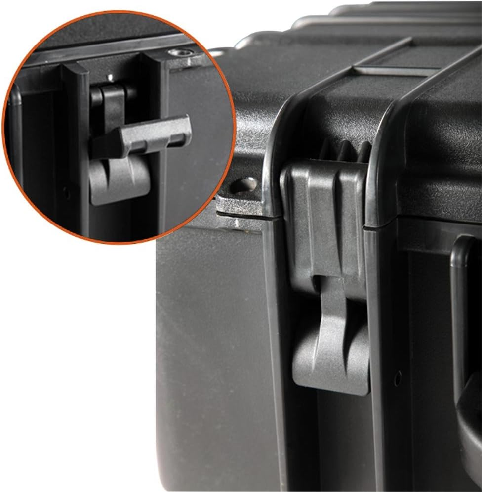 Vanguard Supreme 53F Indestructible, Customizable Carry Case, Black, (V319481) image number 4