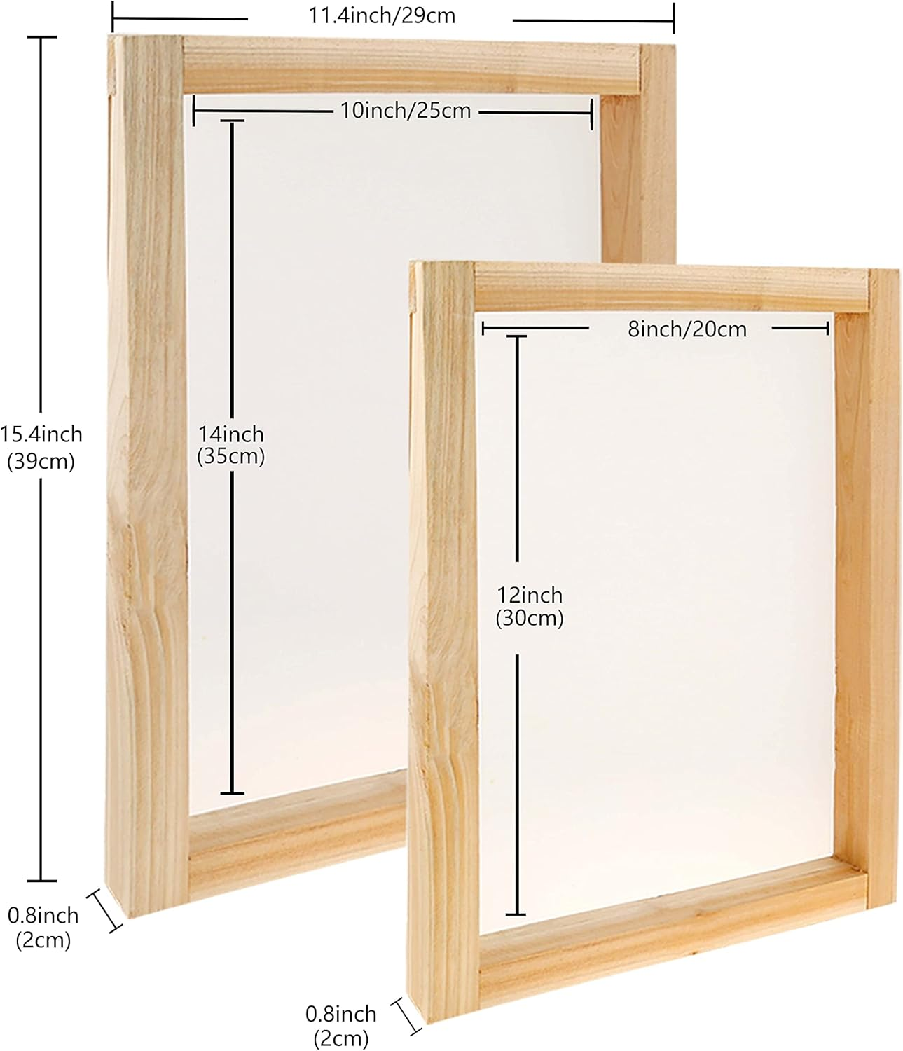 Caydo 46-Piece Screen Printing Kit with 4 Color Ink, 2 Size Frames and LED UV Exposure Lamp image number 1