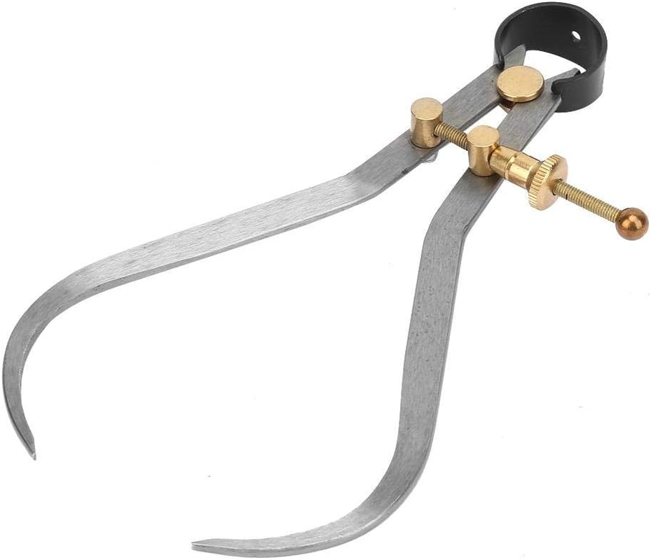 Carbon Steel High Accuracy Practical Leg Spring Calipers, outside Spring Calipers, Spring Divider Calipers, for Making Leather Mechanical Process(150Mm) image number 3