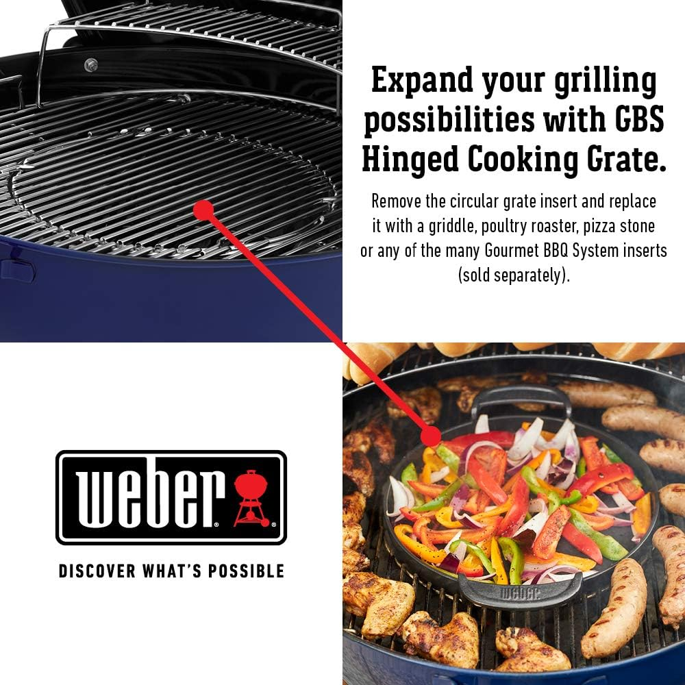 Weber Master-Touch Charcoal Grill, Deep Ocean Blue - Deep Ocean Blue image number 5