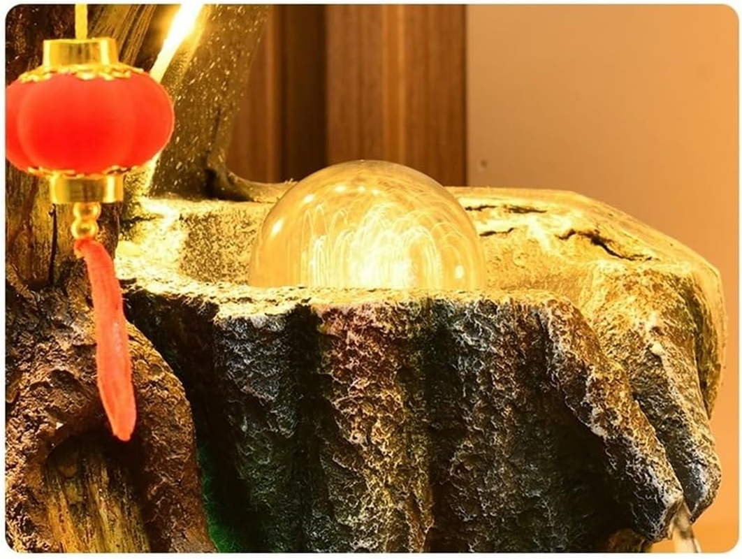 Outdoor Fountain Outdoor Four Layer Gourd Shaped Fountain with Natural Stone Appearance Used in Gardens, Courtyards, And image number 5