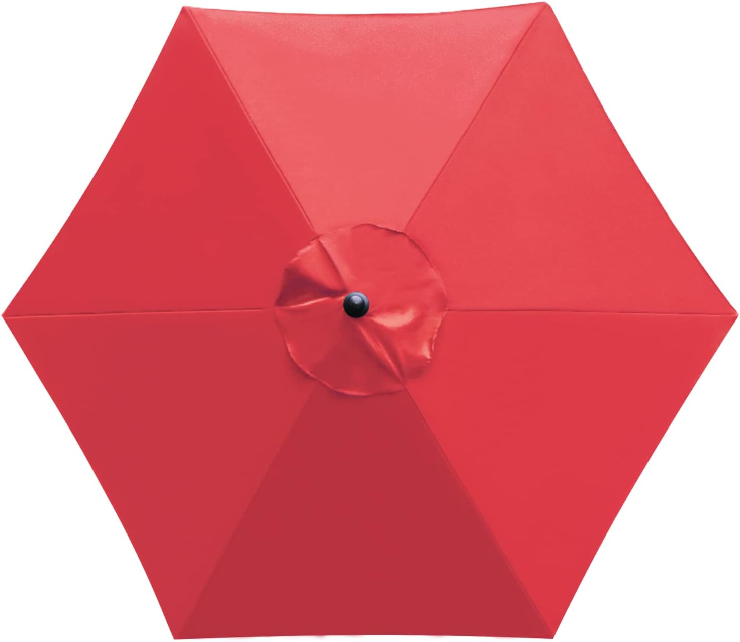 Sunnyglade 7.5Ft Patio Umbrella Replacement Canopy Market Umbrella Top Outdoor Umbrella Canopy with 6 Ribs - Black image number 7